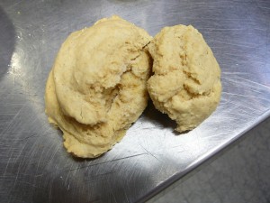 GF biscuit looks like a biscuit, tastes like a biscuit!