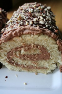 Yule log rolled it myself