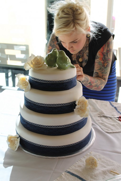 kati blue ribbon cake